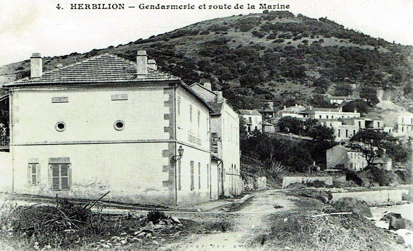 Herbillon - Gendarmerie et Route de la Marine.jpg
